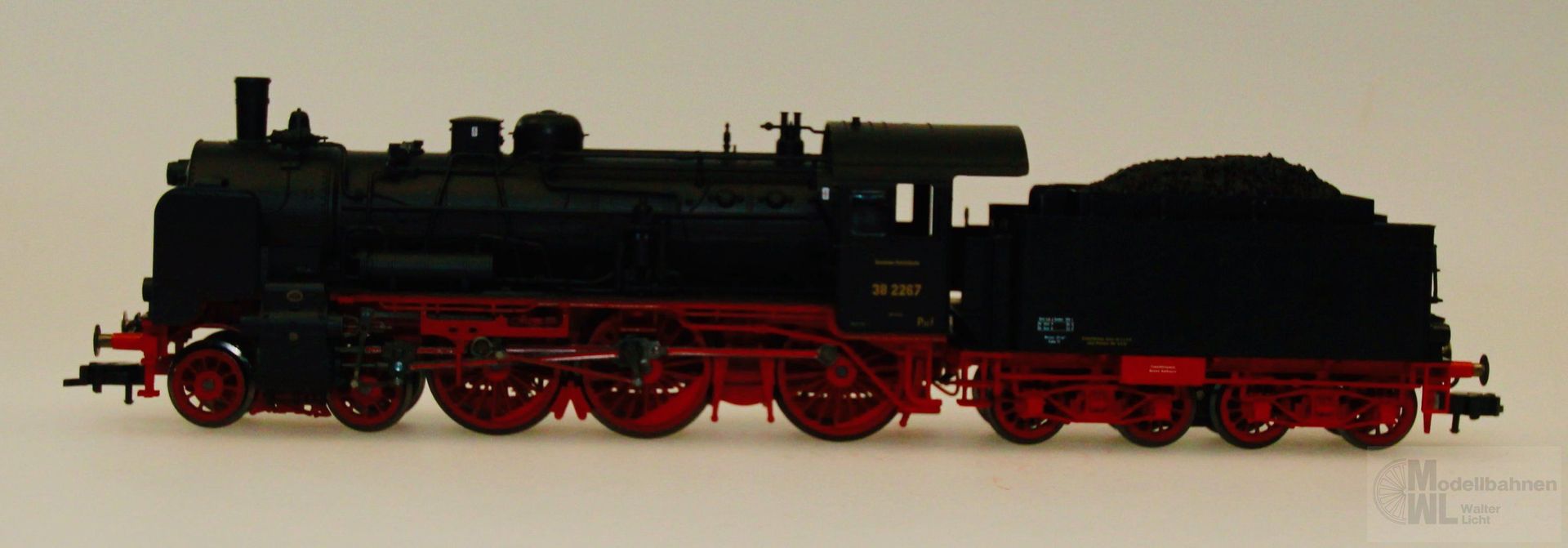 Fleischmann 44168 - Fleischmann - Dampflok BR 38 2267 DB DGEG-Museum H0/GL